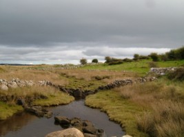 Clouds over Connemara landscape, Co. Galway