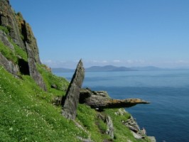 View from one side of Scellig Michael, Co. Kerry