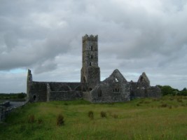 A view of Kilconnell Friary, Co. Galway