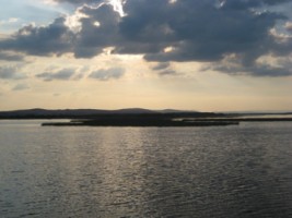 Twilight data-on Lough Corrib, Co. Galway